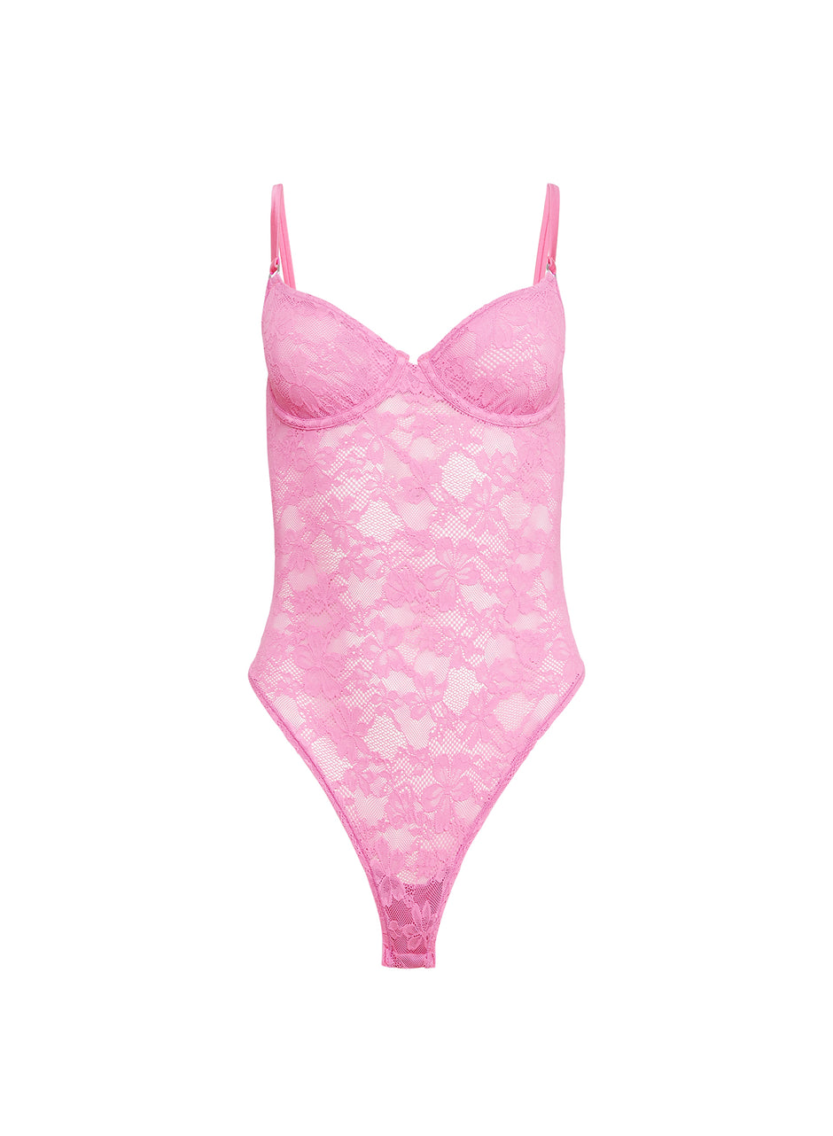 Bisou - Le Stretch Lace Bodysuit | Fleur du Mal