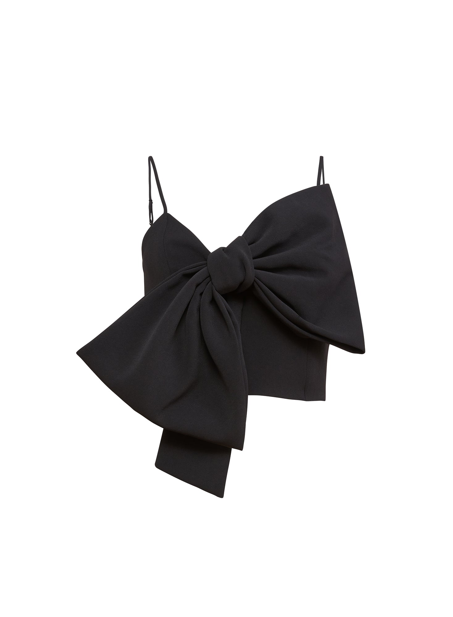 Blair Bow Top in black