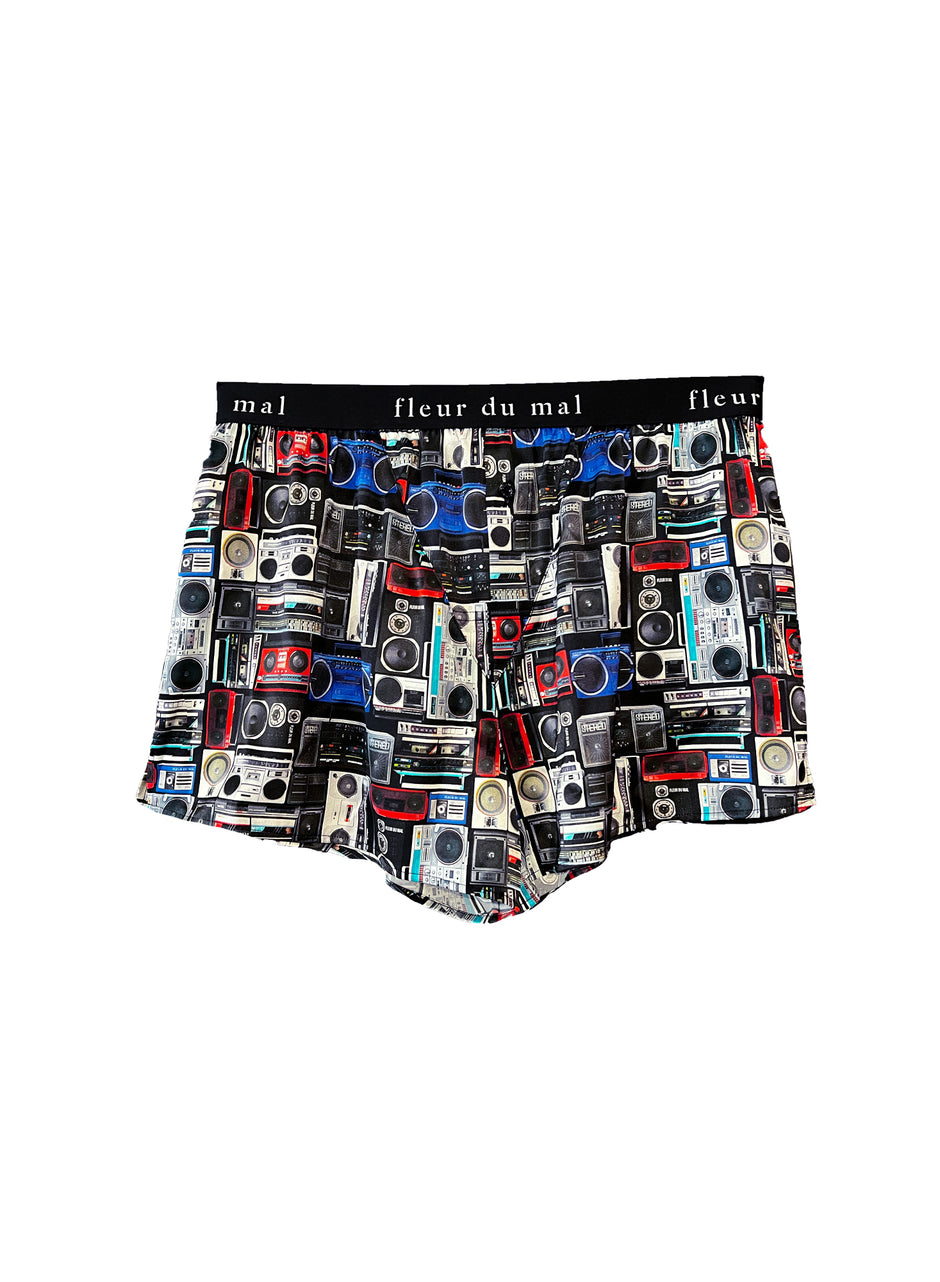 Boombox print - Unisex Boxer Short | Fleur du Mal