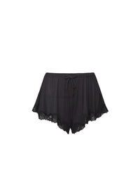 Butter Rib Flutter Short-black-Fleur du Mal-