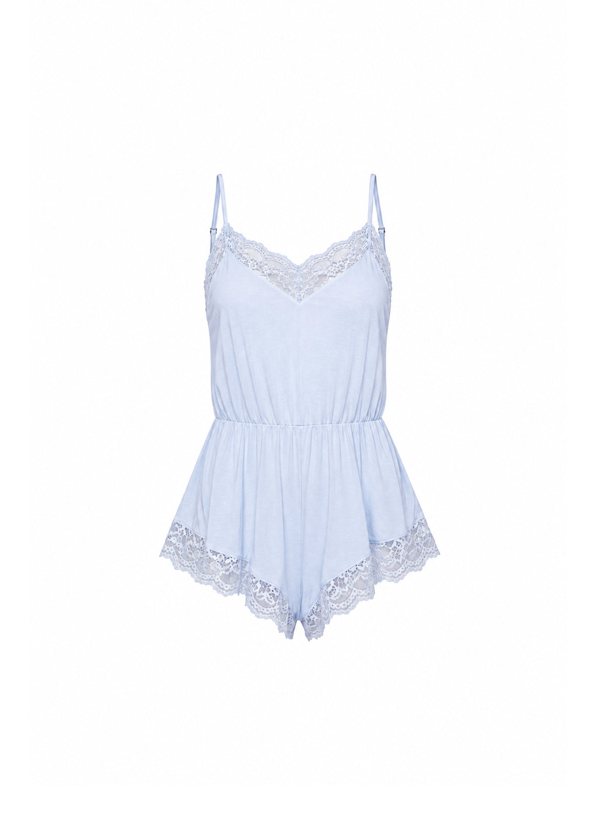 Butter Soft Lace Teddy-Raindrop- Fleur du Mal-flat