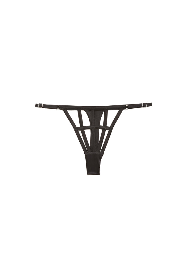 Black - Caged Thong | Fleur du Mal