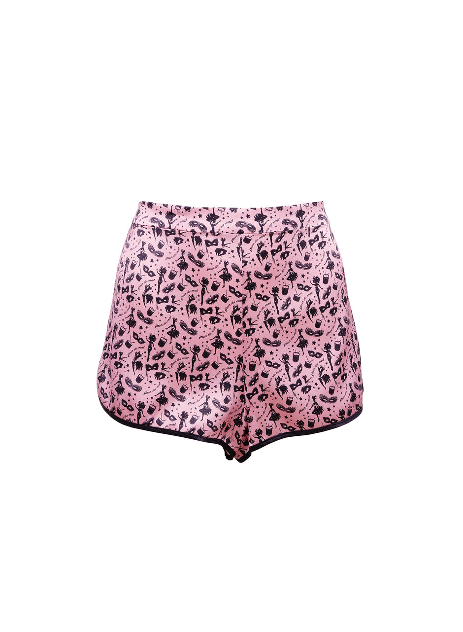 Carnival print - Carnival Print PJ Short | Fleur du Mal