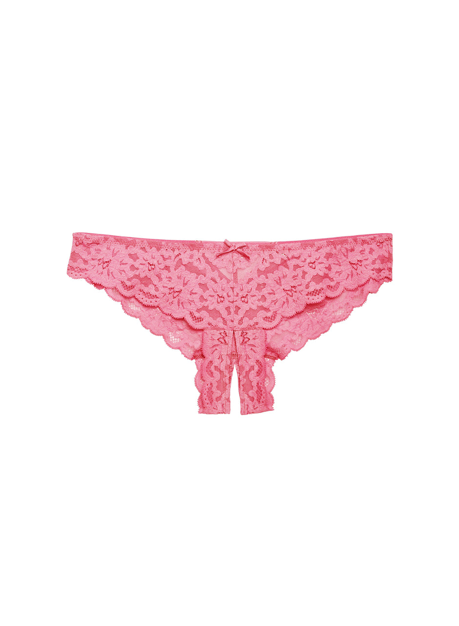 Pink cadillac - Charlotte Crotchless Panty | Fleur du Mal