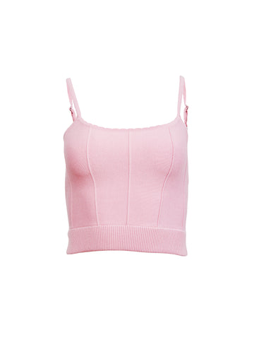 Cherry blossom - Knit Corset Top | Fleur du Mal