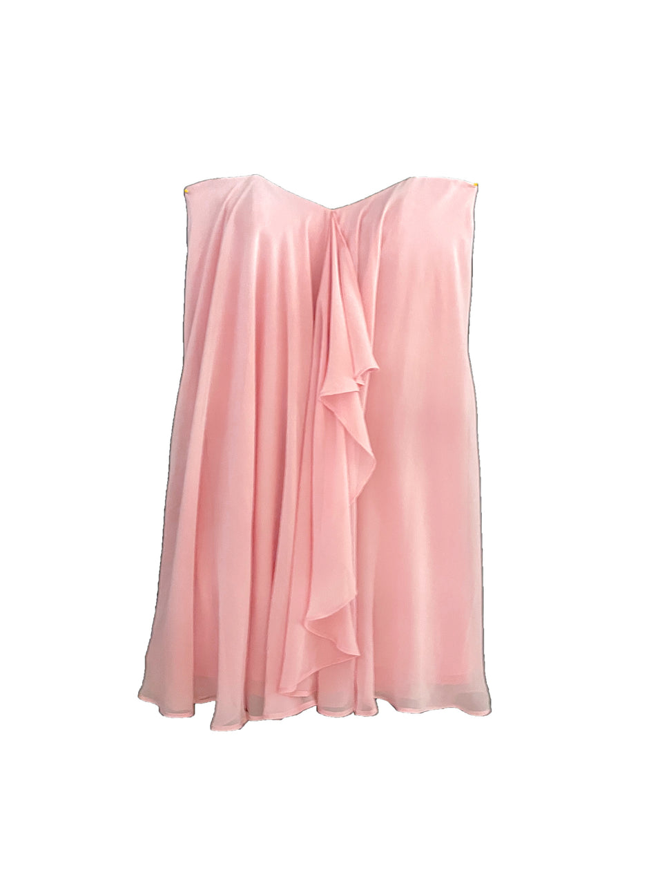 Pink lady - Chiffon Mini Dress | Fleur du Mal