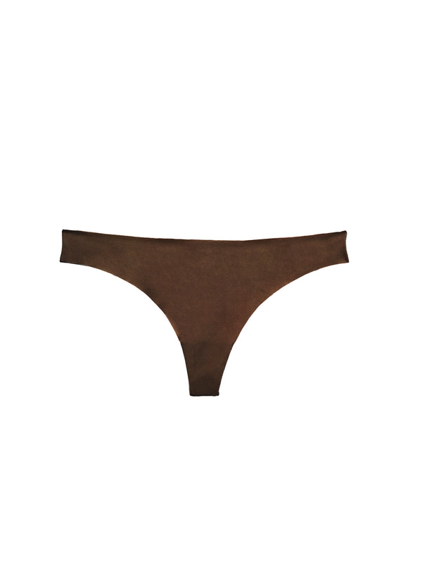 Cocoa - Le Stretch Micro Thong | Fleur du Mal