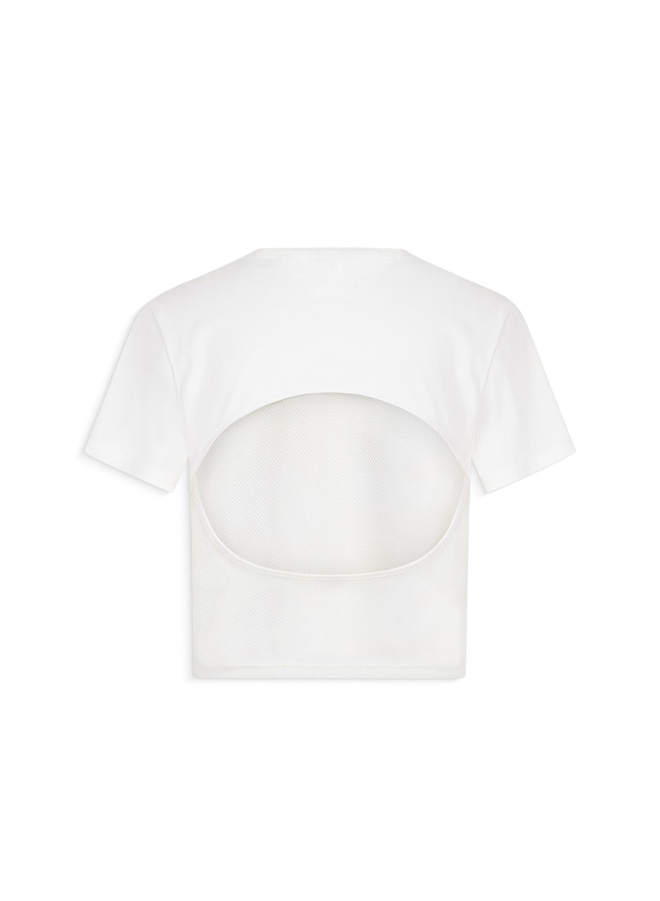 White - Cool Down Tee | Fleur du Mal