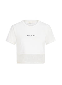 Cool Down Tee- white- Fleur du Mal