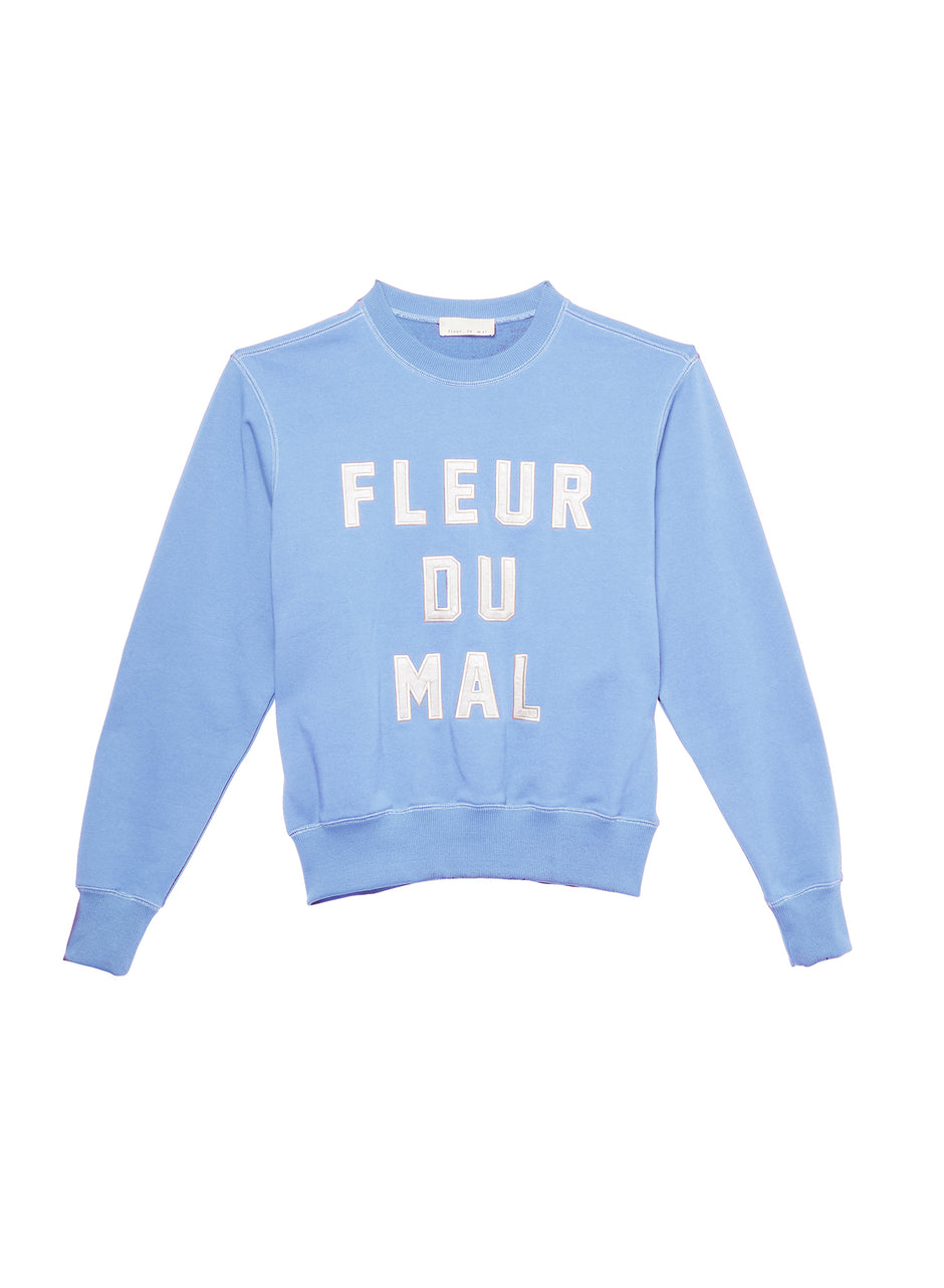 Denim blue - Unisex Logo Sweatshirt | Fleur du Mal