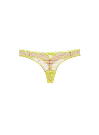 Étoile Embroidery Thong-flat