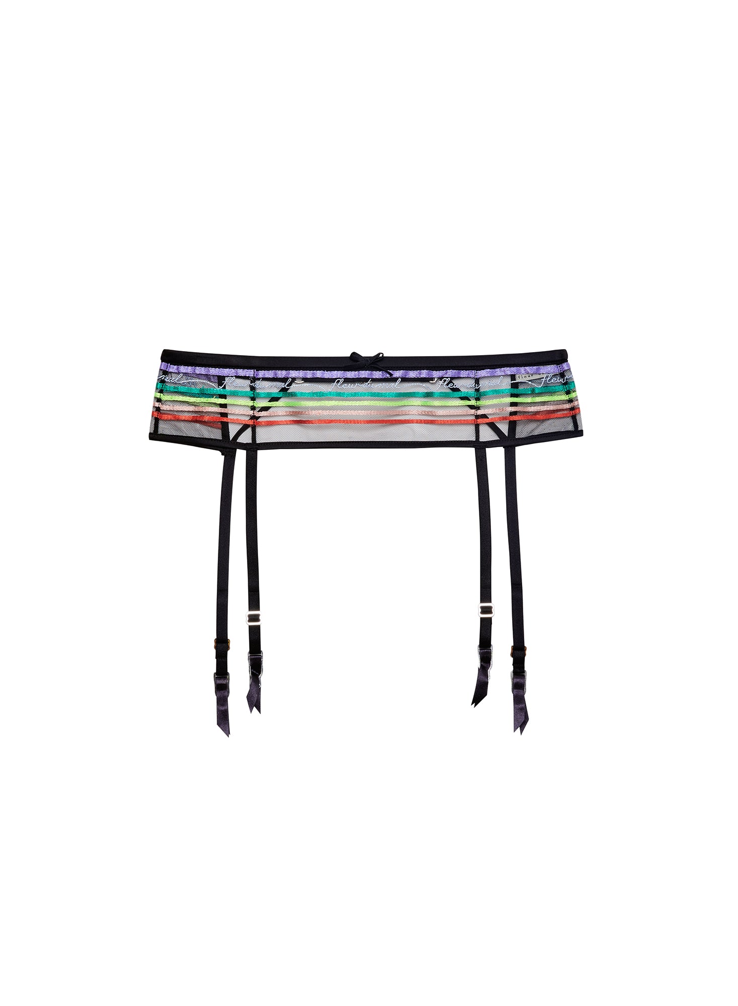 Taste Le Rainbow Garter Belt