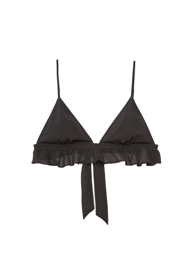 Georgette Flutter Triangle Bra