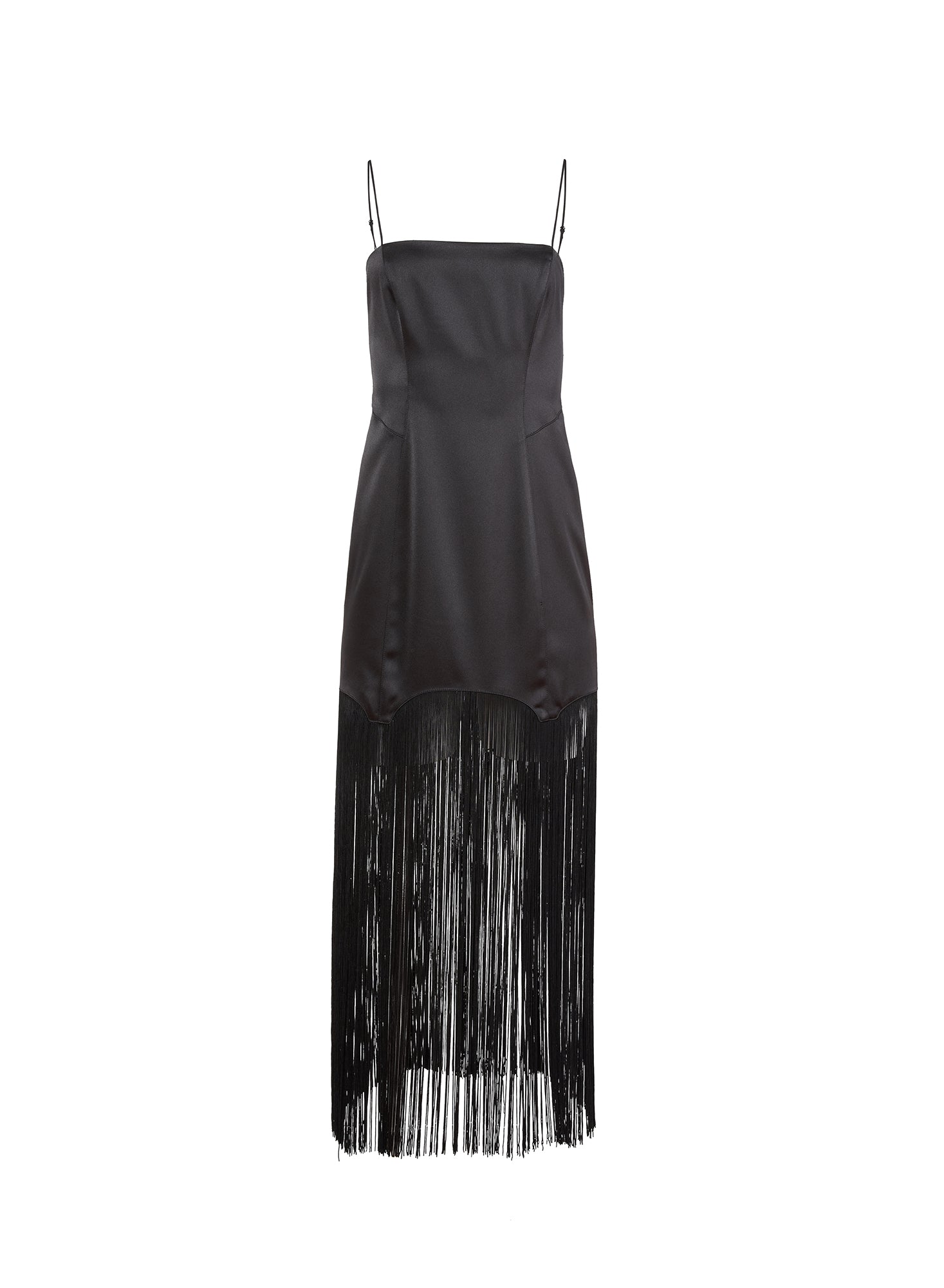 Fringe Dress- Black 