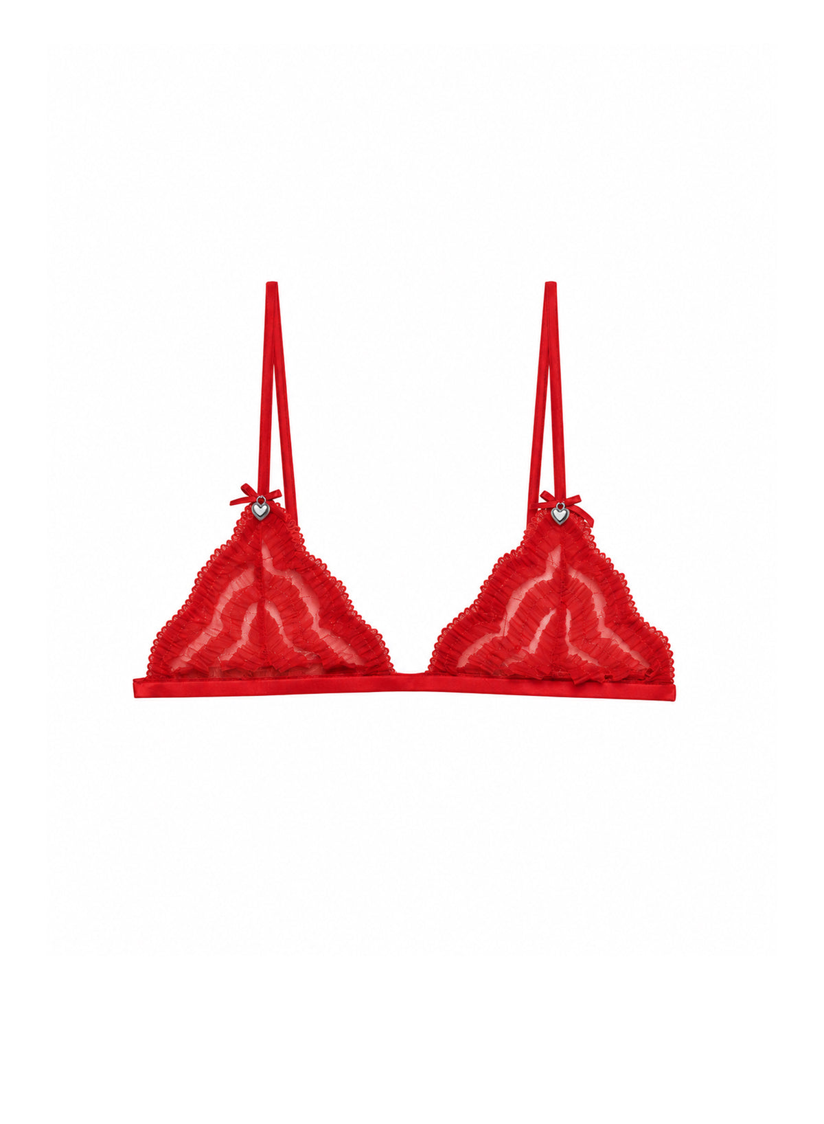 Frou Frou Embroidery Triangle Bra