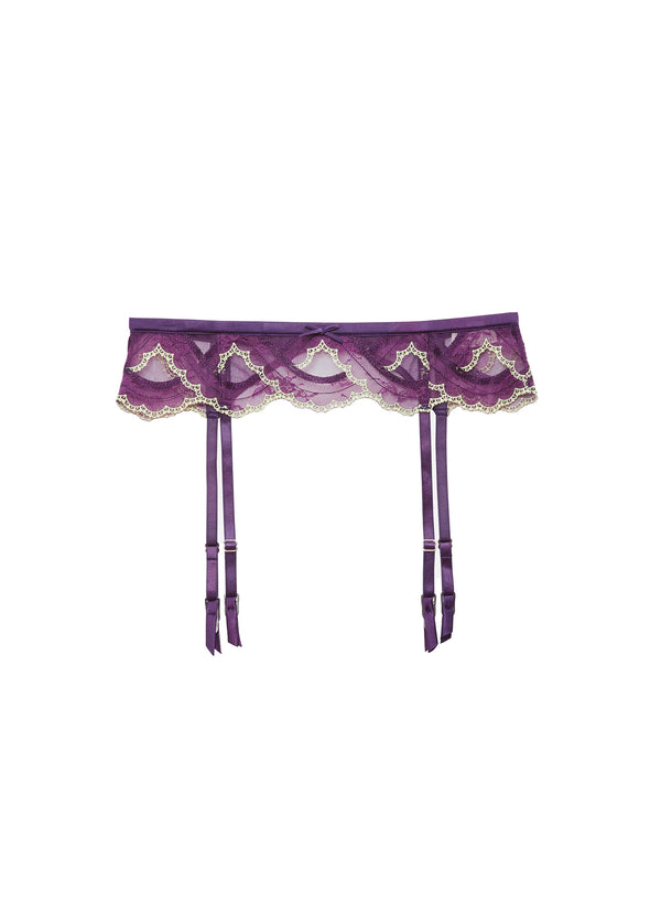 Hendrix Embroidery Garter Belt | Fleur du Mal Hendrix Embroidery Garter Belt | Fleur du Mal