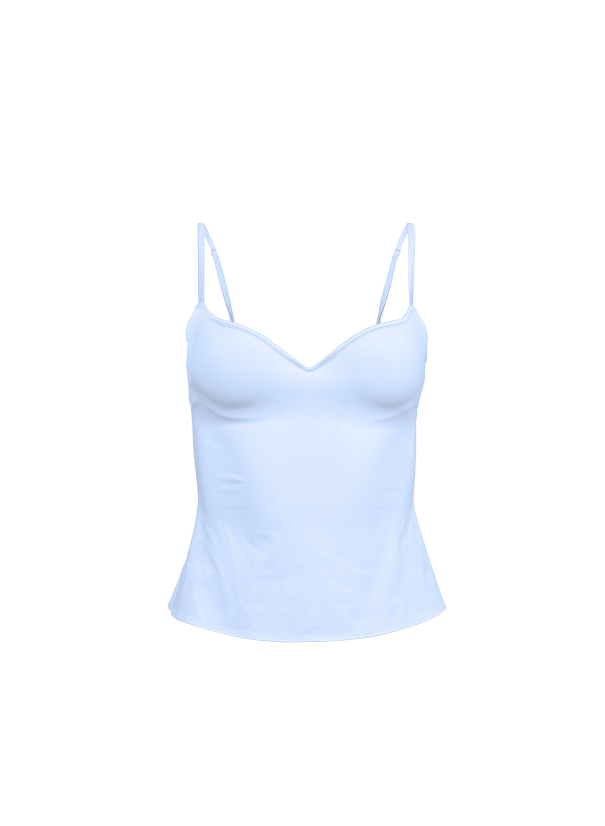 Jersey Built-In Bra Cami-Ice Queen-Fleur du Mal-flat