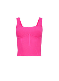 Jolie Tank Top - Pink- fleur du mal
