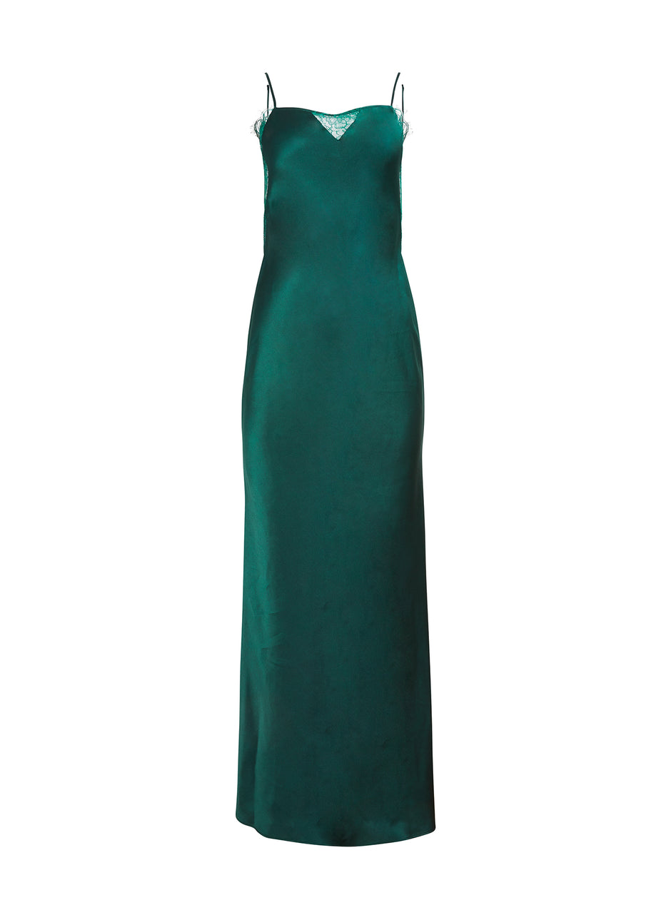 Evergreen - Juliet Lace Back Dress | Fleur du Mal