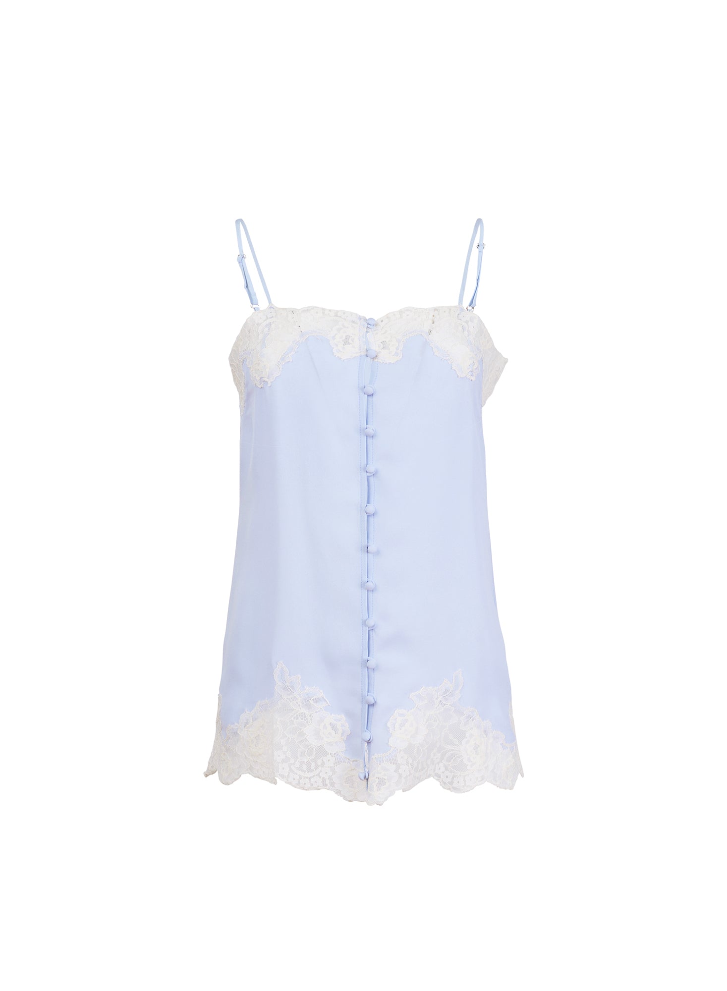 Juliet Lace Slip in light blue