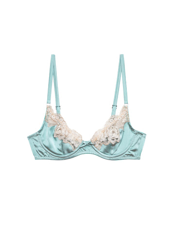 Juliet Lace Bra- frosted mint-flat- fleur du mal