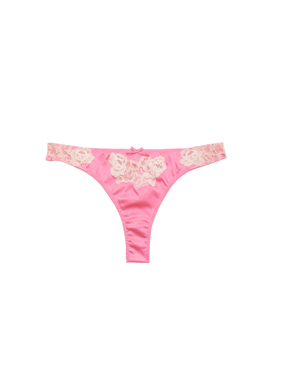 Watermelon - Juliet Lace Thong | Fleur du Mal