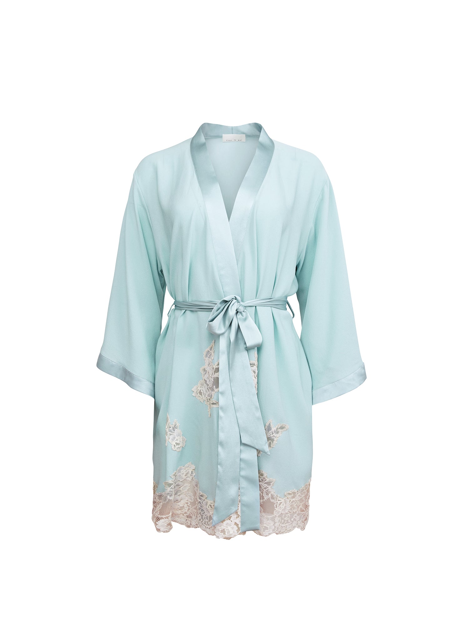 Juliet Lace Robe- Frosted Mint- Fleur du Mal