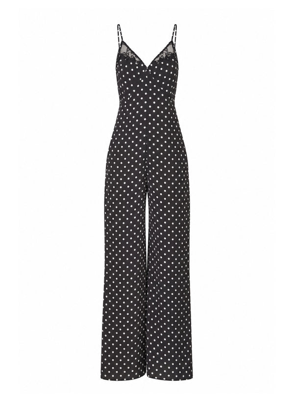 Black - Juliet Lace Jumpsuit | Fleur du Mal