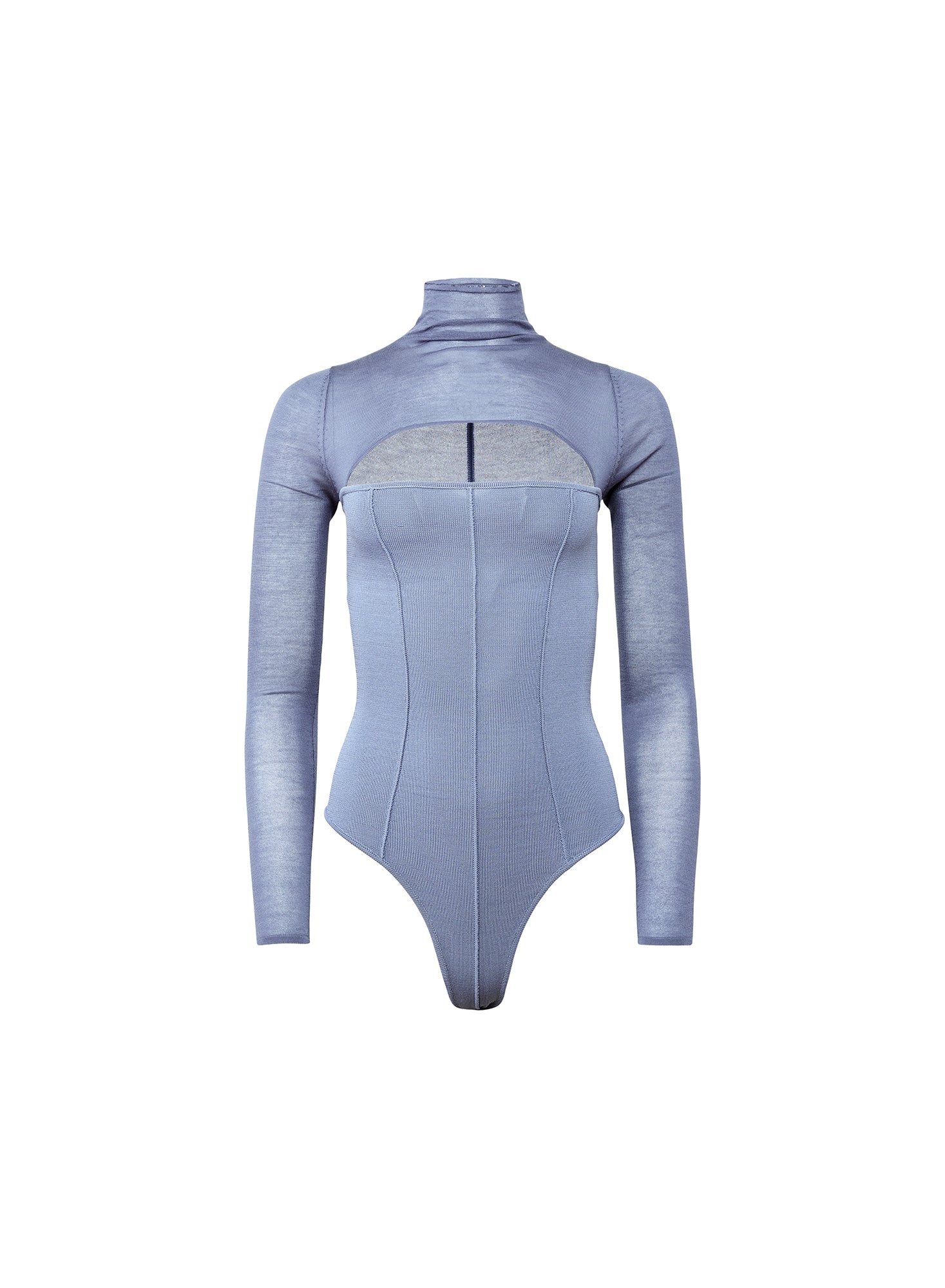 Kate Bodysuit in charcoal blue