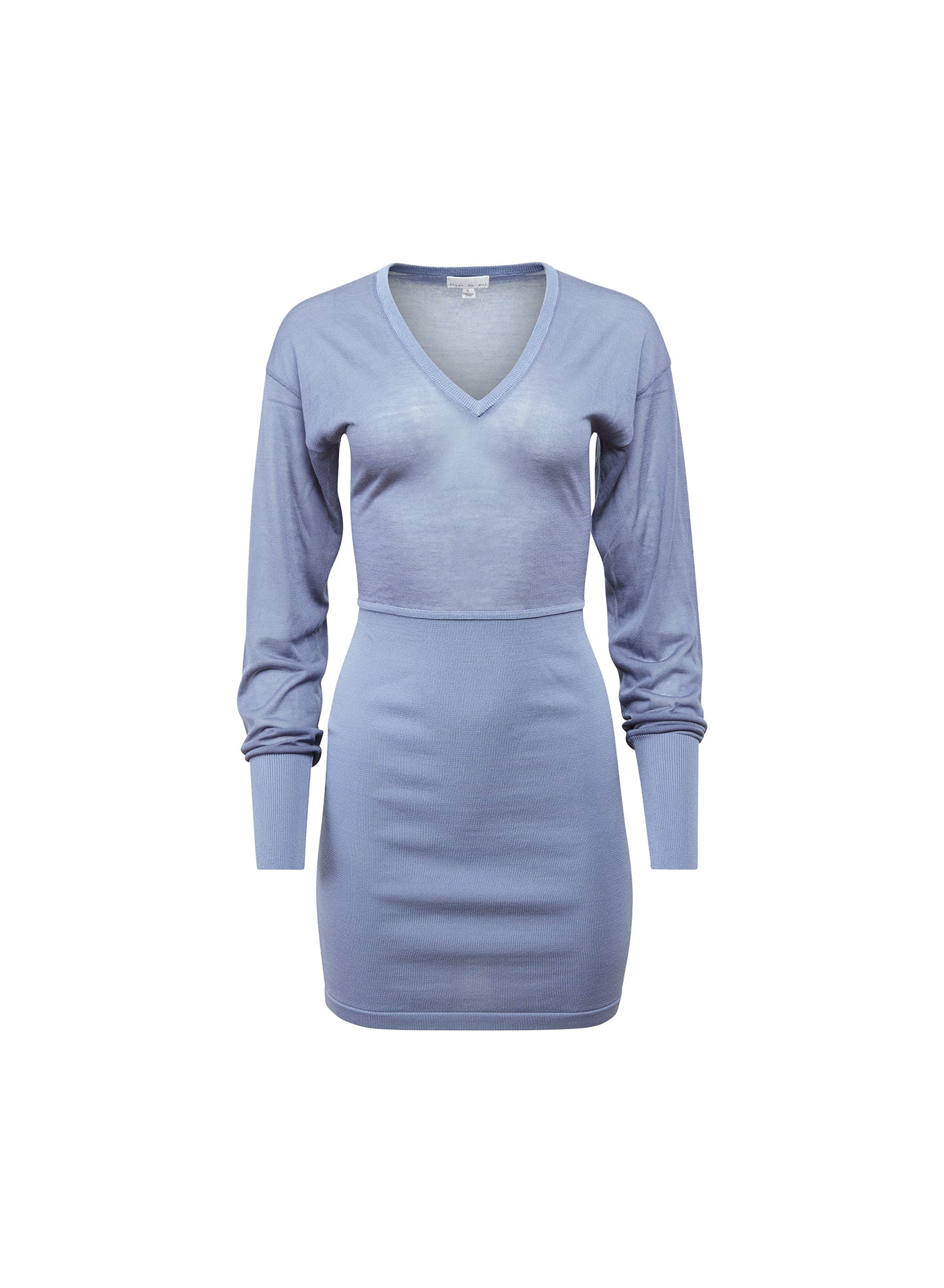 Kate Mini Dress in charcoal blue