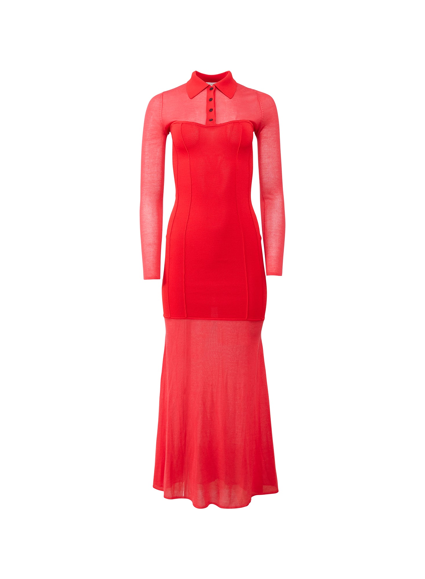 Kate Maxi Dress in red 