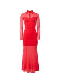 Kate Maxi Dress in red 