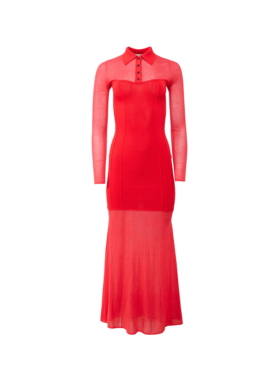 Rouge - Kate Maxi Dress | Fleur du Mal