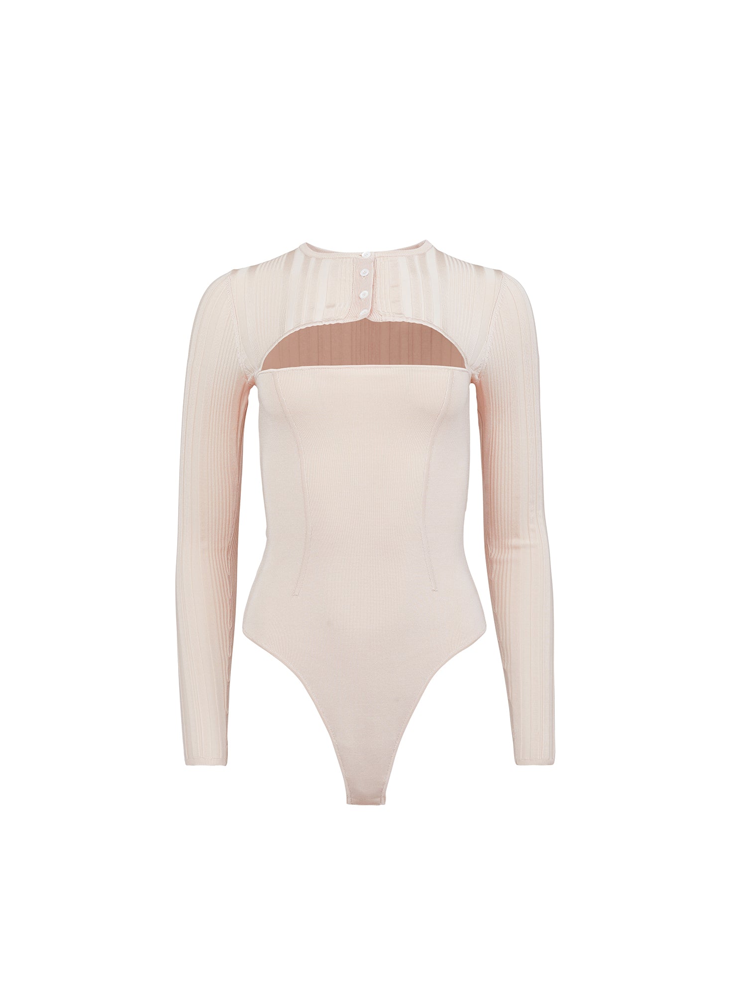 Knit Shrug Bodysuit - Fleur du Mal