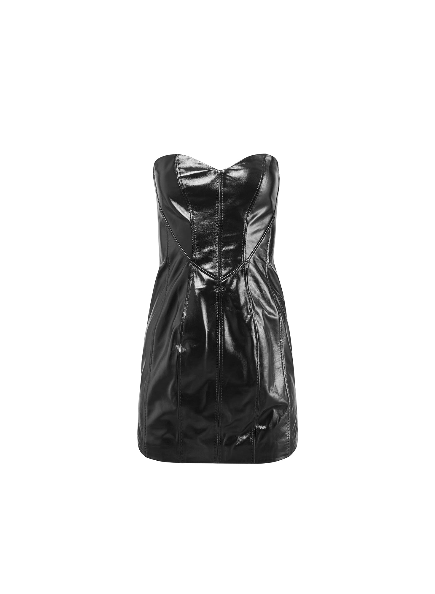 Leather Heart Dress