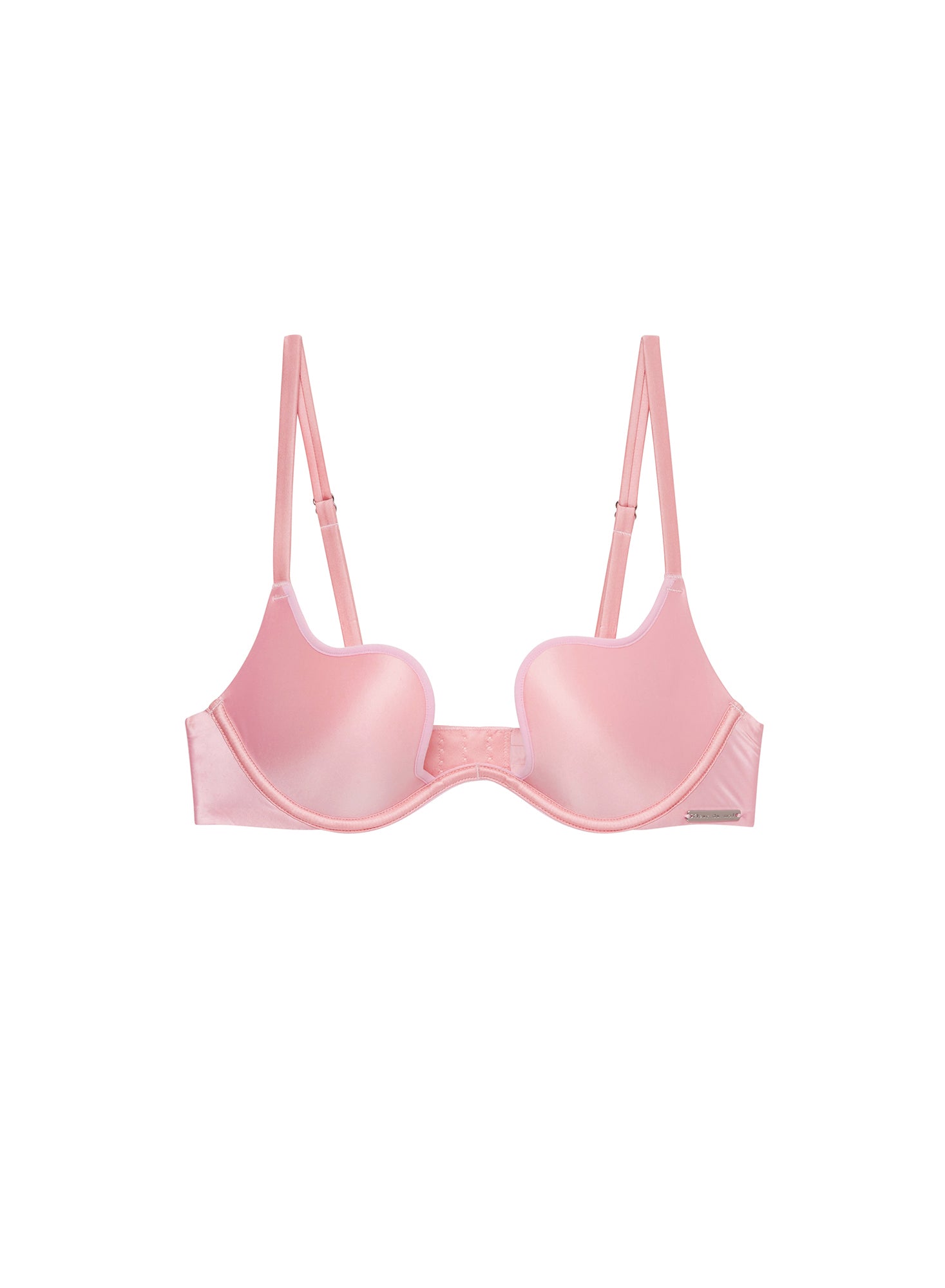Le Gloss Seduce U-Plunge Bra-pink-Fleur du Mal-flat