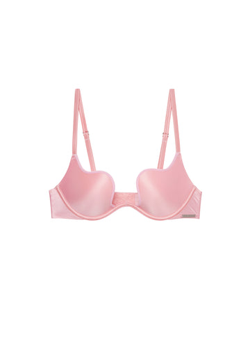 Le Gloss Seduce U-Plunge Bra-pink-Fleur du Mal-flat