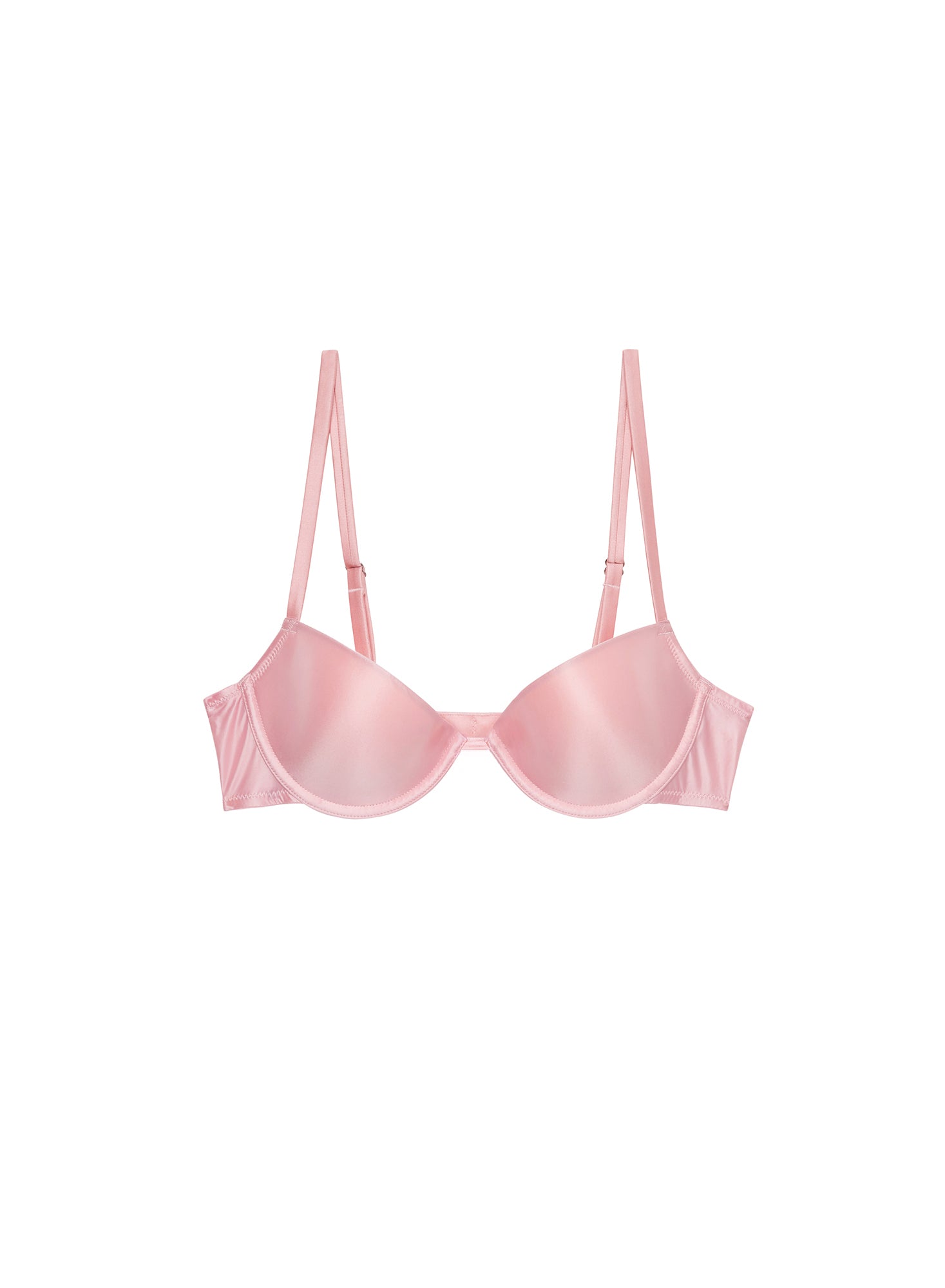Le Gloss T-Shirt Bra-pink-fleur du mal-flat