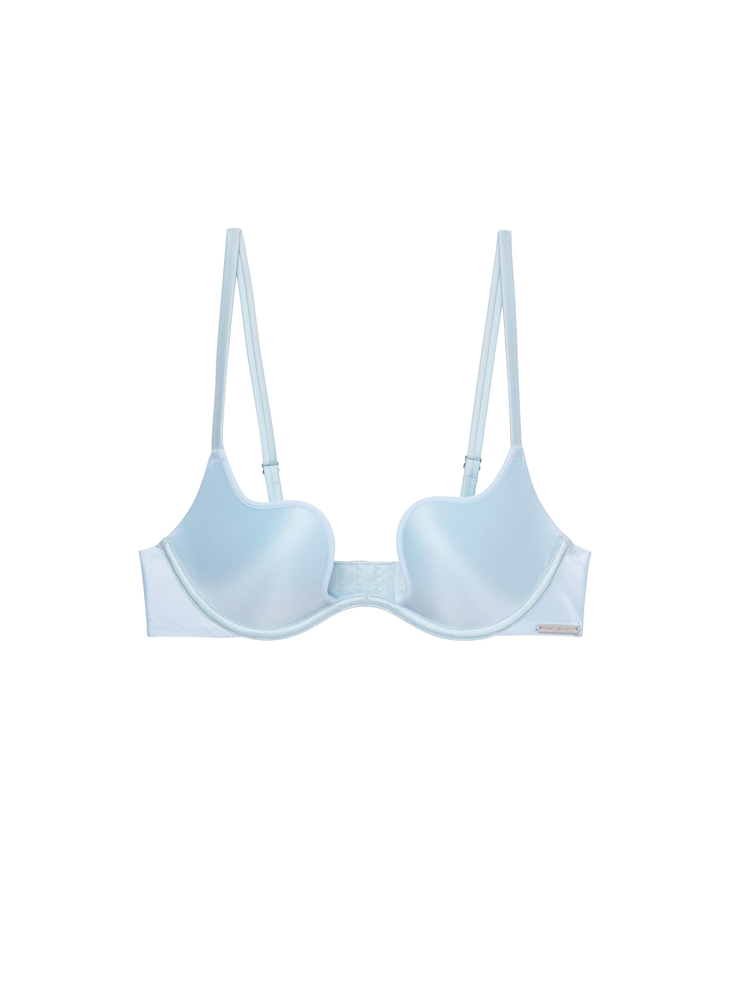 Le Gloss Seduce U-Plunge Bra- light blue-fleur du mal- flat 