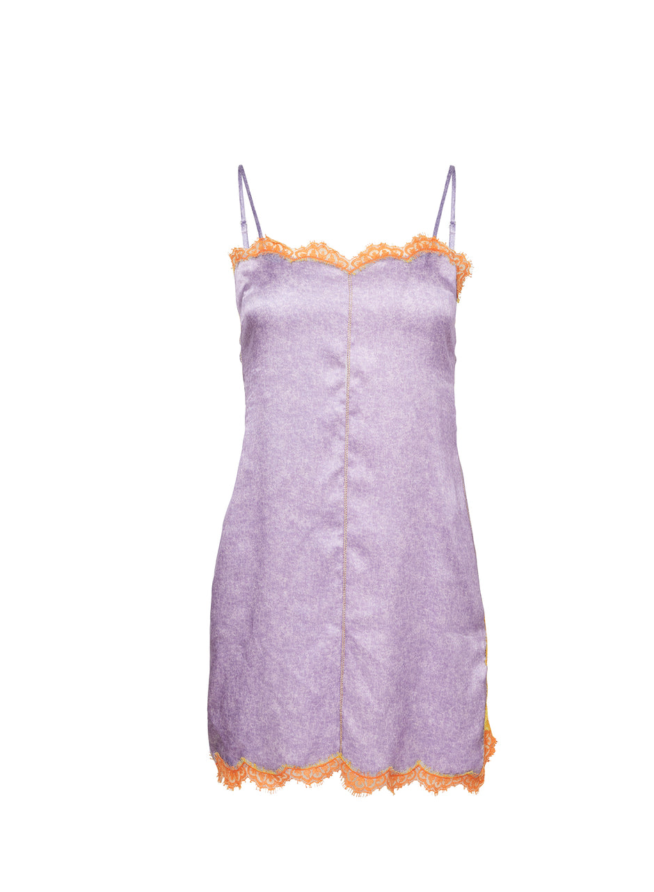 Lilac acid wash - Acid Wash Mini Slip | Fleur du Mal