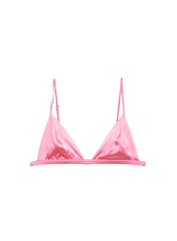 Pink cadillac - Fleur du Luxe Triangle Bra | Fleur du Mal