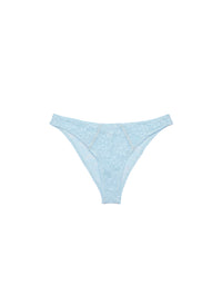 Le Stretch Lace Cheeky in blue- Fleur du Mal-flat