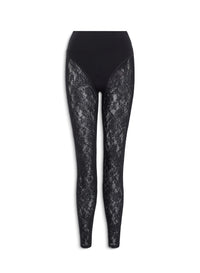 Le Stretch Lace Legging-black- fleur du mal