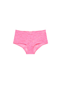 Le Stretch Lace Boyshort-Floral Pink- Fleur du Mal-flat