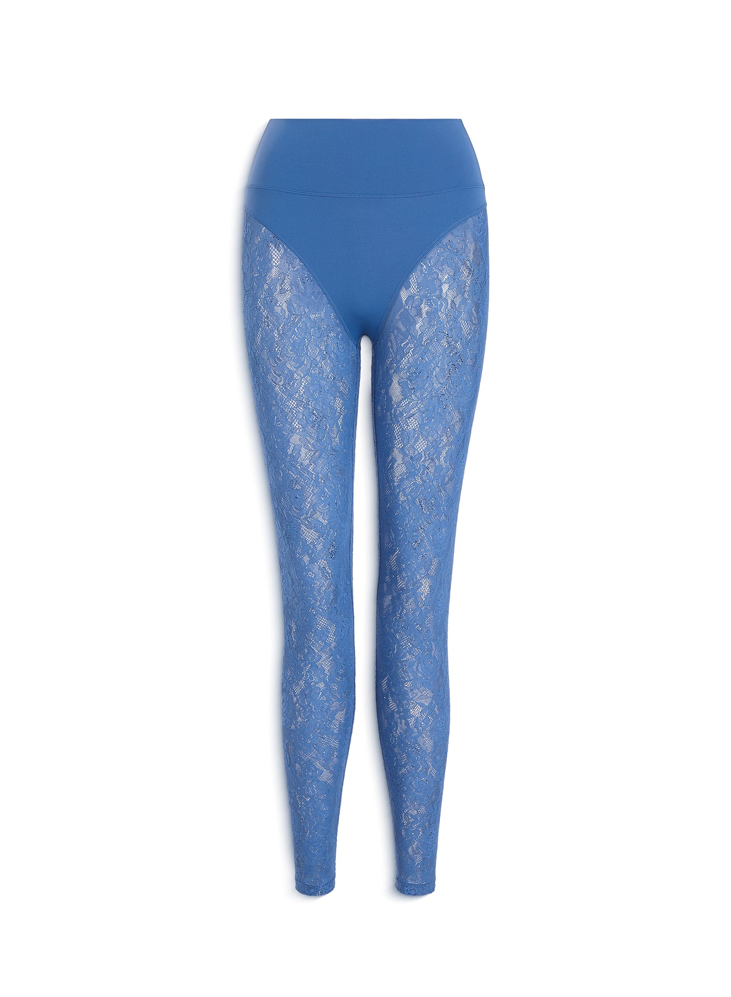 Le Stretch Lace Legging- blue-fleur du mal