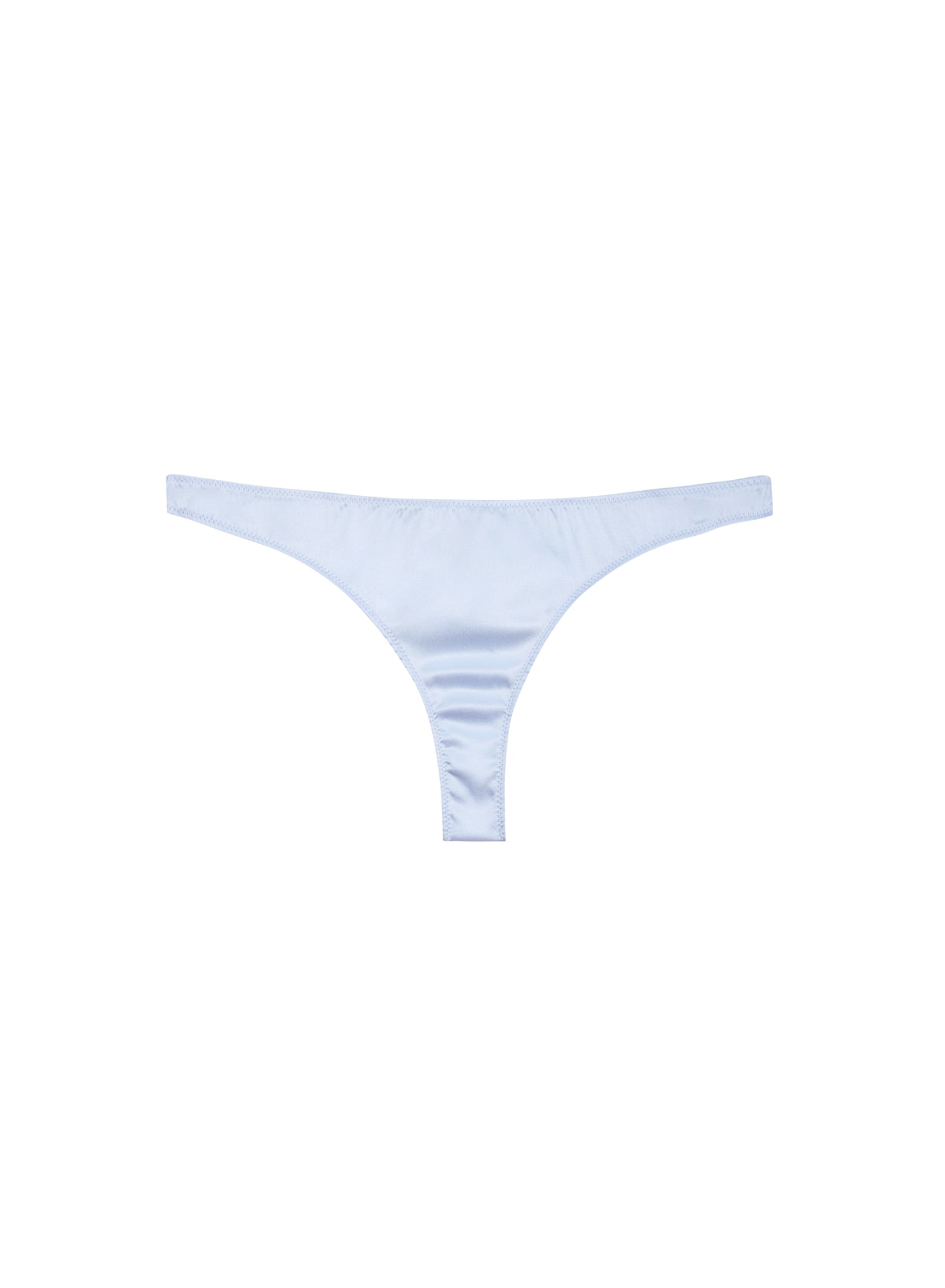 Luxe Thong Panty-Fleur du Mal- ice queen blue-flat