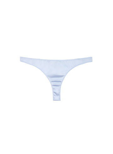 Luxe Thong Panty-Fleur du Mal- ice queen blue-flat