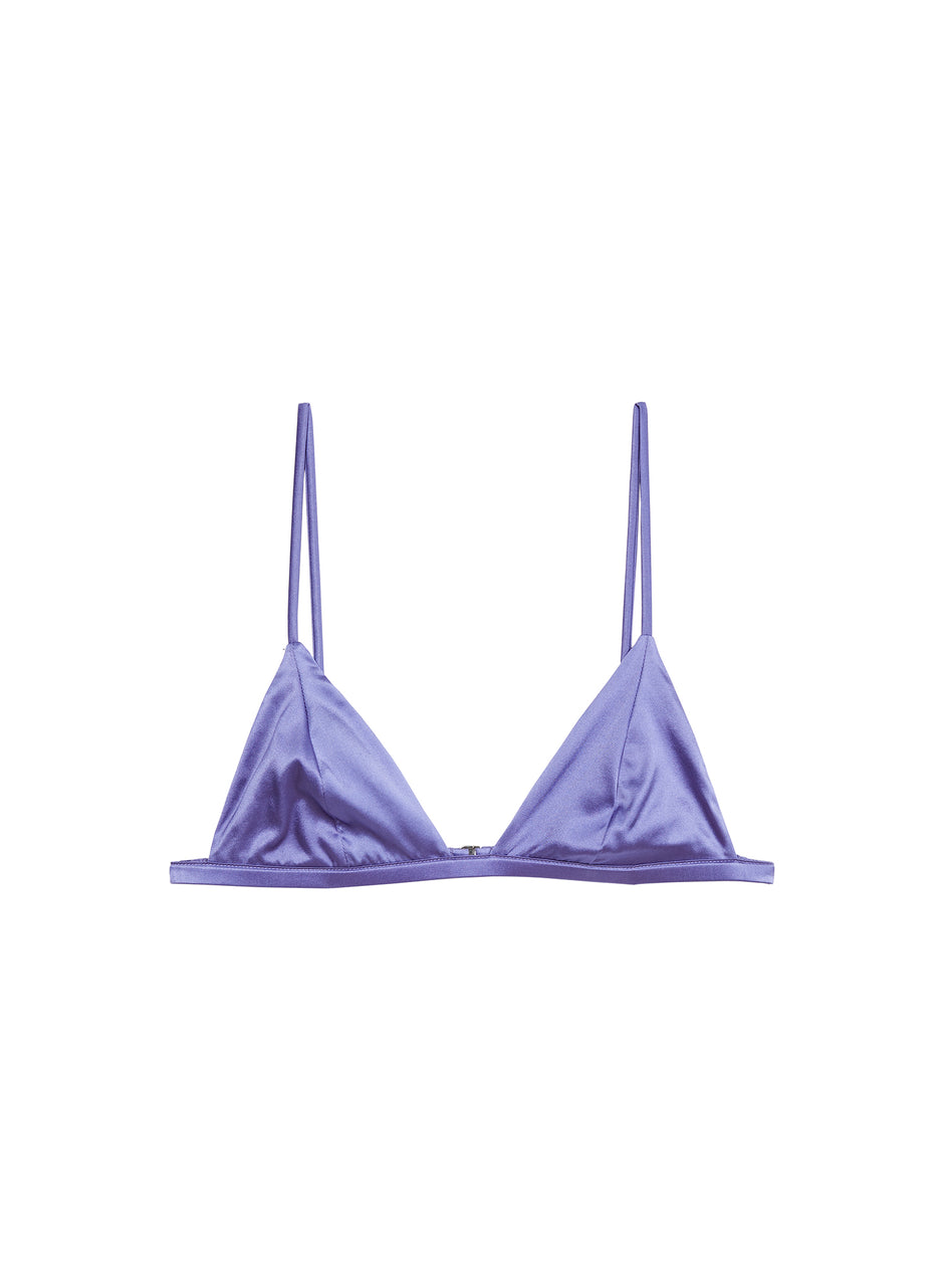 Periwinkle - Luxe Triangle Bra | Fleur du Mal