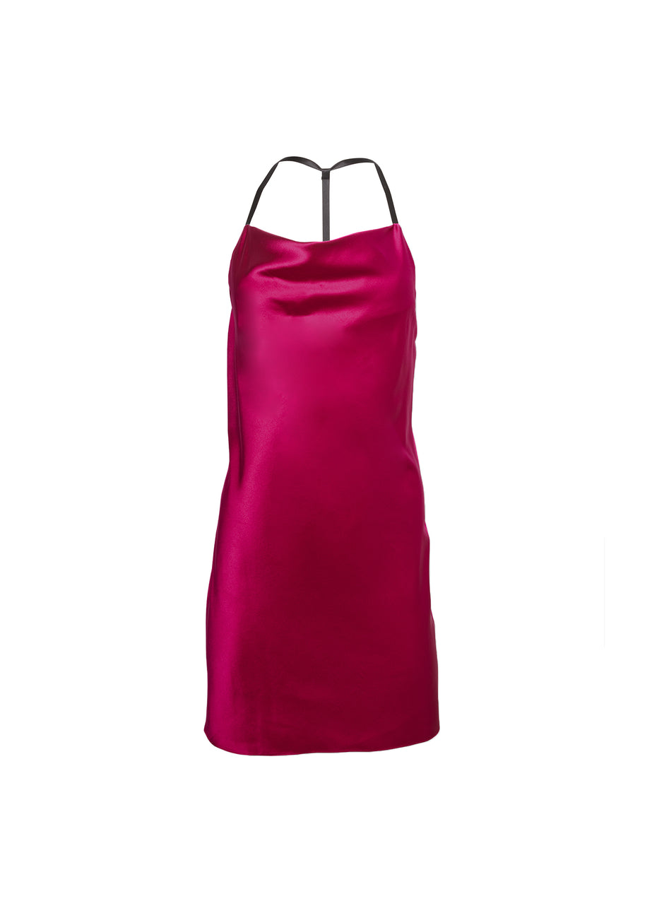 Magenta - T-Back Cowl Slip | Fleur du Mal