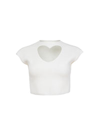 Matchmaker Top in white- valentines- fleur du mal